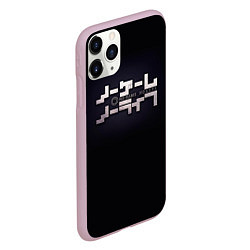 Чехол iPhone 11 Pro матовый No Game No Life лого, цвет: 3D-розовый — фото 2