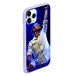 Чехол iPhone 11 Pro матовый Armin Van Buuren, цвет: 3D-светло-сиреневый — фото 2