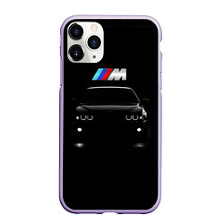 Чехол iPhone 11 Pro матовый BMW, цвет: 3D-светло-сиреневый