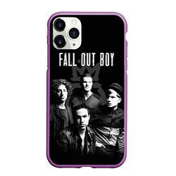 Чехол iPhone 11 Pro матовый Fall out boy band