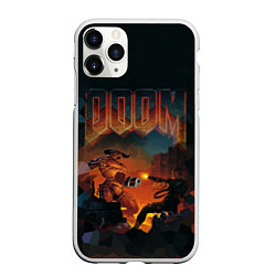 Чехол iPhone 11 Pro матовый DOOM: Wars