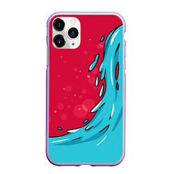 Чехол iPhone 11 Pro матовый Water Elemental