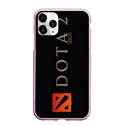 Чехол iPhone 11 Pro матовый Dota 2: Valve, цвет: 3D-розовый