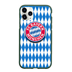 Чехол iPhone 11 Pro матовый FC Bayern Munchen