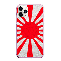 Чехол iPhone 11 Pro матовый Япония, цвет: 3D-розовый