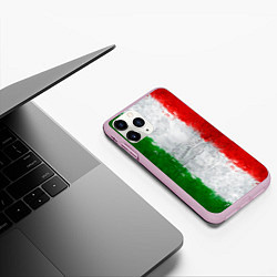 Чехол iPhone 11 Pro матовый Italian, цвет: 3D-розовый — фото 2