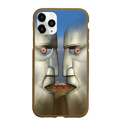 Чехол iPhone 11 Pro матовый Pink Floyd The division bell, цвет: 3D-коричневый