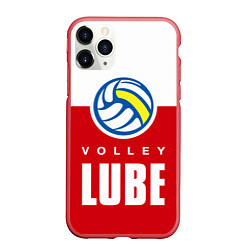 Чехол iPhone 11 Pro матовый Волейбол 62, цвет: 3D-красный