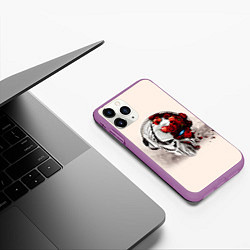 Чехол iPhone 11 Pro матовый Pirate Station: Pink Side, цвет: 3D-фиолетовый — фото 2