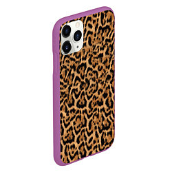 Чехол iPhone 11 Pro матовый Jaguar, цвет: 3D-фиолетовый — фото 2