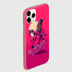 Чехол iPhone 11 Pro матовый So we are actually doing this?, цвет: 3D-малиновый — фото 2