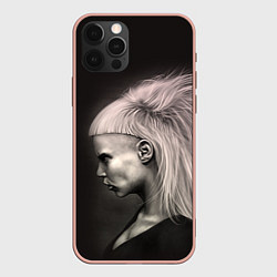 Чехол для iPhone 12 Pro Max Die Antwoord GIrl, цвет: 3D-светло-розовый