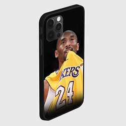 Чехол для iPhone 12 Pro Max Kobe Bryant, цвет: 3D-черный — фото 2