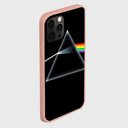 Чехол для iPhone 12 Pro Max Pink floyd, цвет: 3D-светло-розовый — фото 2