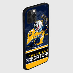 Чехол для iPhone 12 Pro Max Nashville Predators, цвет: 3D-черный — фото 2