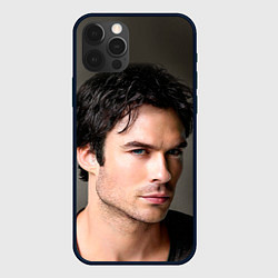 Чехол для iPhone 12 Pro Max Ian Somerhalder, цвет: 3D-черный