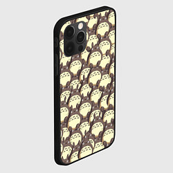 Чехол для iPhone 12 Pro Max Тоторо, цвет: 3D-черный — фото 2