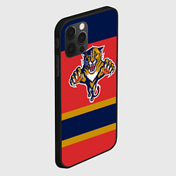 Чехол для iPhone 12 Pro Max Florida Panthers, цвет: 3D-черный — фото 2