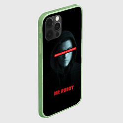 Чехол для iPhone 12 Pro Max Mr Robot, цвет: 3D-салатовый — фото 2