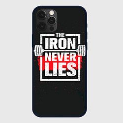 Чехол для iPhone 12 Pro Max The iron never lies, цвет: 3D-черный