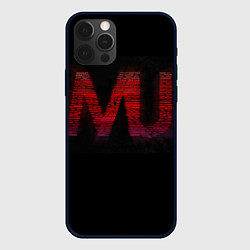 Чехол для iPhone 12 Pro Max Manchester United team, цвет: 3D-черный