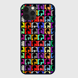 Чехол для iPhone 12 Pro Max The Beatles: pop-art, цвет: 3D-черный