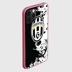 Чехол для iPhone 12 Pro Max Juventus4, цвет: 3D-малиновый — фото 2