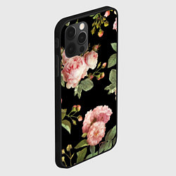 Чехол для iPhone 12 Pro Max TOP Roses, цвет: 3D-черный — фото 2