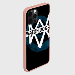 Чехол для iPhone 12 Pro Max Watch Dogs 2, цвет: 3D-светло-розовый — фото 2