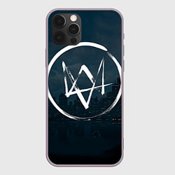 Чехол для iPhone 12 Pro Max Watch Dogs 2, цвет: 3D-серый