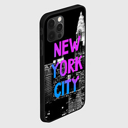 Чехол для iPhone 12 Pro Max Flur NYC, цвет: 3D-черный — фото 2