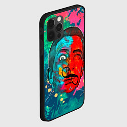 Чехол для iPhone 12 Pro Max Dali Art, цвет: 3D-черный — фото 2