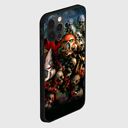 Чехол для iPhone 12 Pro Max Warhammer 40k: Skulls, цвет: 3D-черный — фото 2