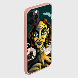 Чехол для iPhone 12 Pro Max Король и Шут, цвет: 3D-светло-розовый — фото 2