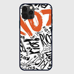 Чехол для iPhone 12 Pro Max Paramore: Riot, цвет: 3D-черный