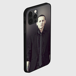 Чехол для iPhone 12 Pro Max Честер Беннингтон, цвет: 3D-черный — фото 2