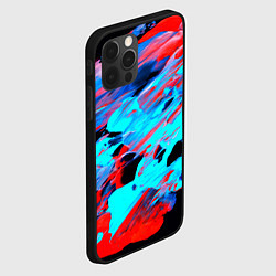 Чехол для iPhone 12 Pro Max Краски лета, цвет: 3D-черный — фото 2