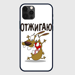 Чехол для iPhone 12 Pro Max Отжигаю, цвет: 3D-черный