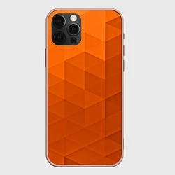 Чехол iPhone 12 Pro Max Orange abstraction
