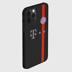 Чехол для iPhone 12 Pro Max Bayern FC: Black 2018, цвет: 3D-черный — фото 2