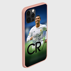 Чехол для iPhone 12 Pro Max CR7, цвет: 3D-светло-розовый — фото 2