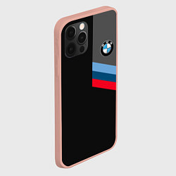 Чехол для iPhone 12 Pro Max BMW БМВ, цвет: 3D-светло-розовый — фото 2