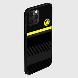 Чехол для iPhone 12 Pro Max FC Borussia 2018 Original #3, цвет: 3D-черный — фото 2