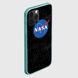 Чехол для iPhone 12 Pro Max NASA: Endless Space, цвет: 3D-мятный — фото 2