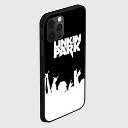 Чехол для iPhone 12 Pro Max Linkin Park: Black Rock, цвет: 3D-черный — фото 2