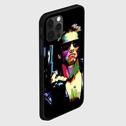 Чехол для iPhone 12 Pro Max Terminator Art, цвет: 3D-черный — фото 2