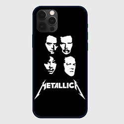 Чехол iPhone 12 Pro Max Metallica - rock band