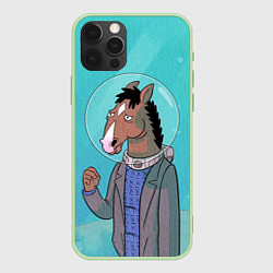 Чехол для iPhone 12 Pro Max BoJack, цвет: 3D-салатовый