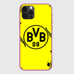 Чехол iPhone 12 Pro Max FC Borussia Dortmund: Yellow & Black