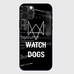 Чехол для iPhone 12 Pro Max Watch Dogs: Hacker, цвет: 3D-черный